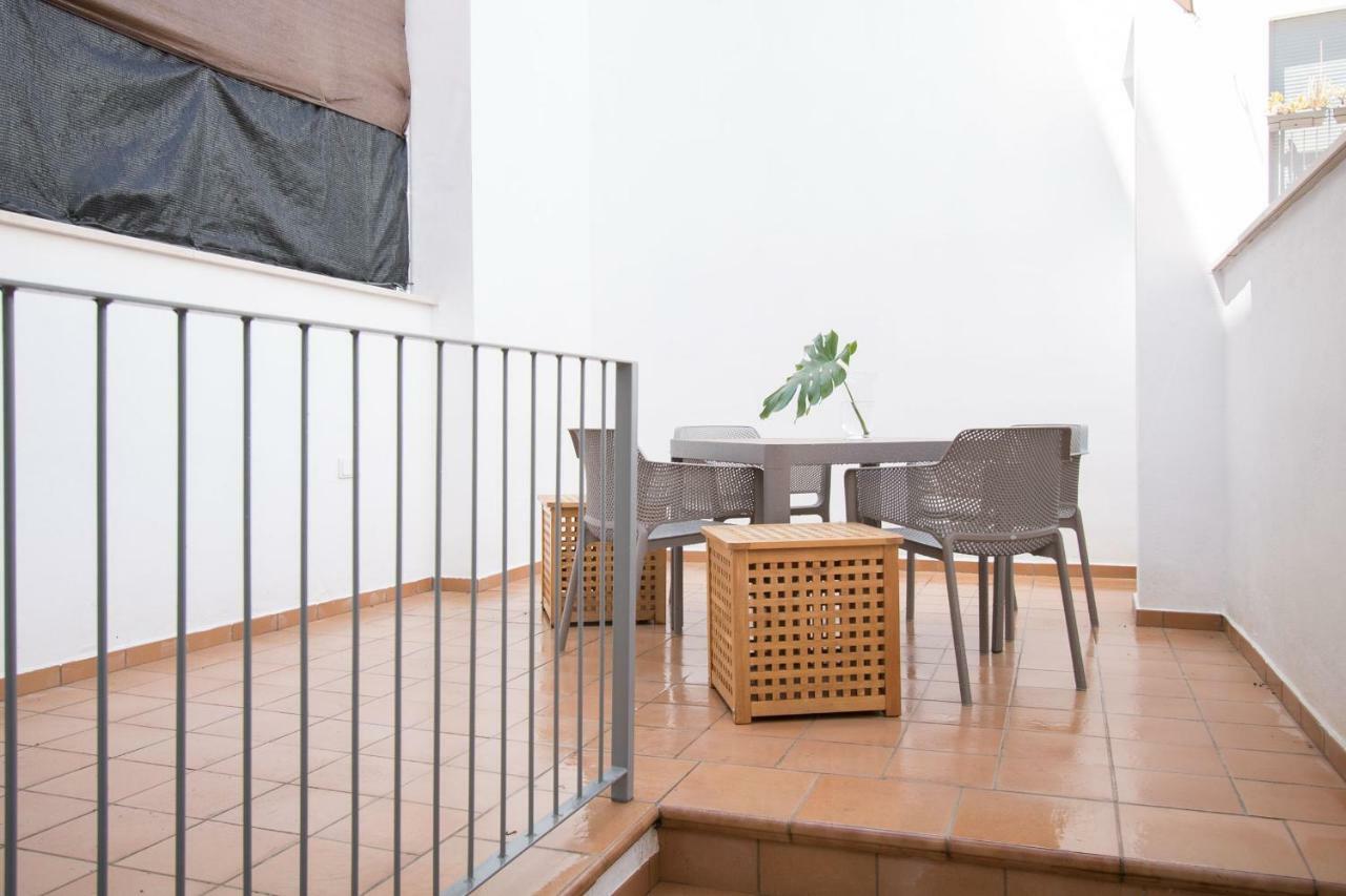 Murallas De Sevilla Apartamento Con Garaje 4 Pax Ngoại thất bức ảnh