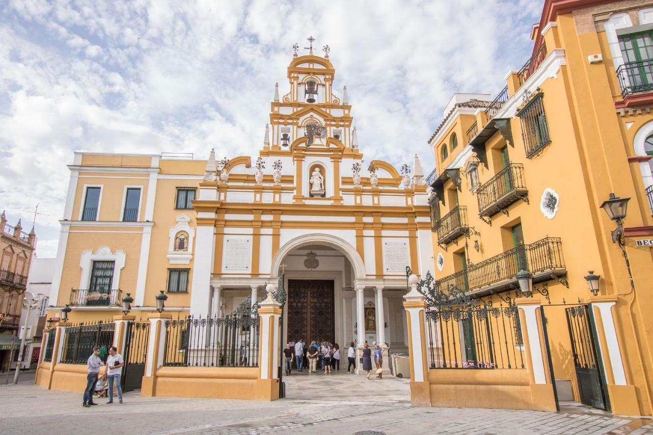 Murallas De Sevilla Apartamento Con Garaje 4 Pax Ngoại thất bức ảnh